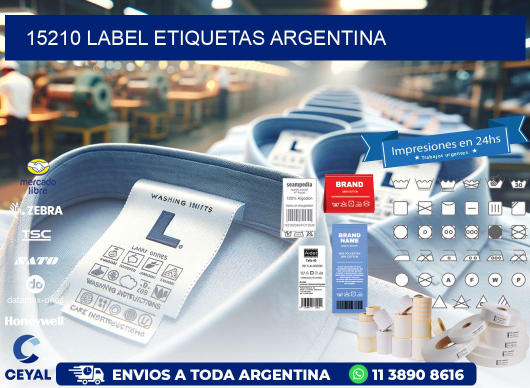 15210 LABEL ETIQUETAS ARGENTINA