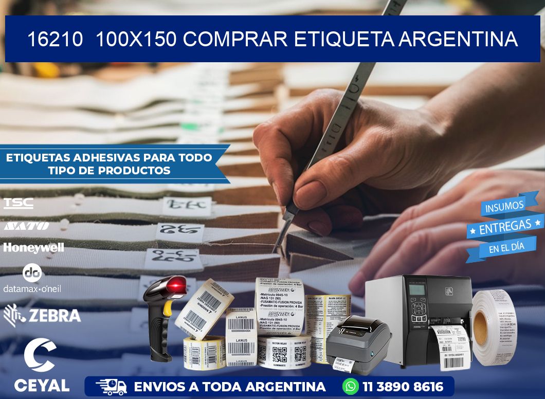 16210  100X150 COMPRAR ETIQUETA ARGENTINA