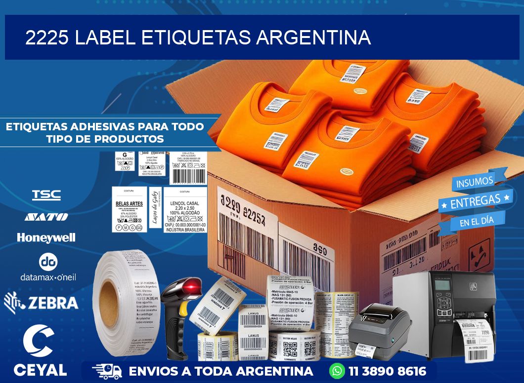 2225 LABEL ETIQUETAS ARGENTINA