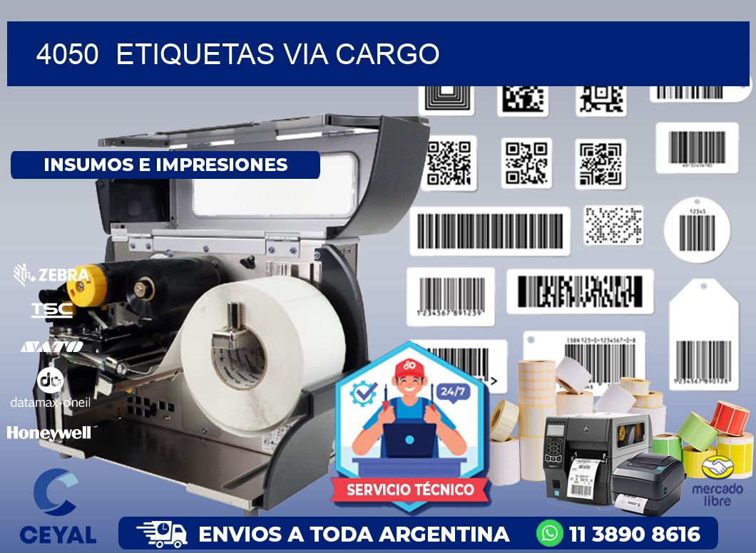 4050  ETIQUETAS VIA CARGO