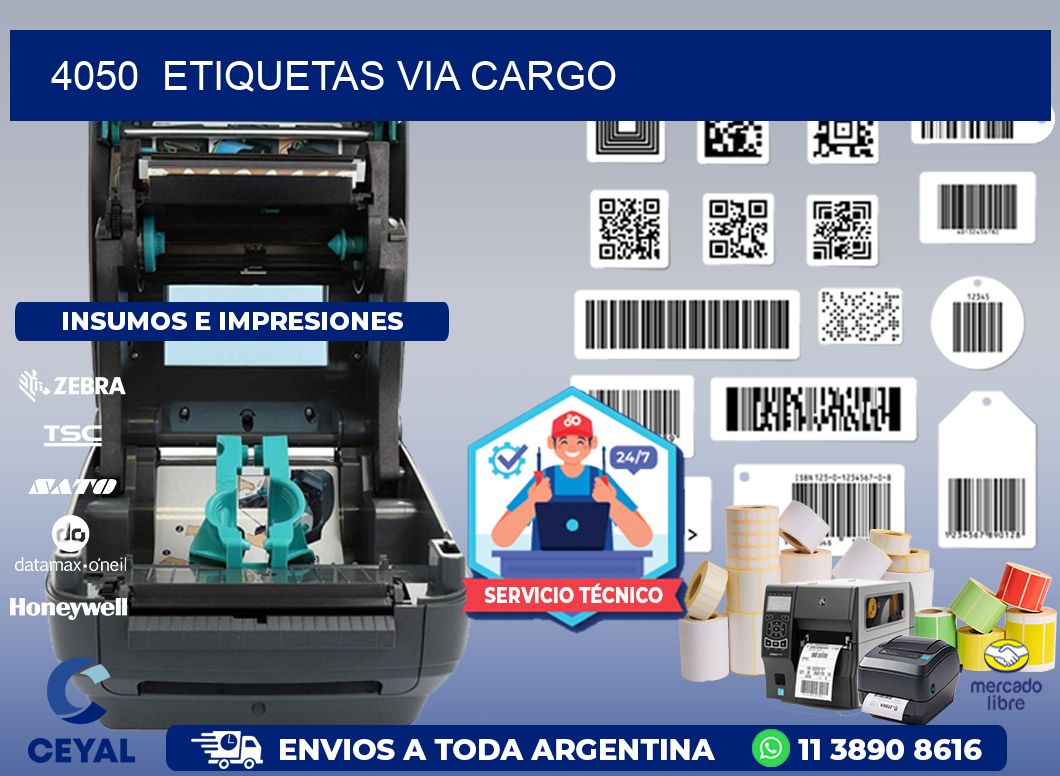 4050  ETIQUETAS VIA CARGO