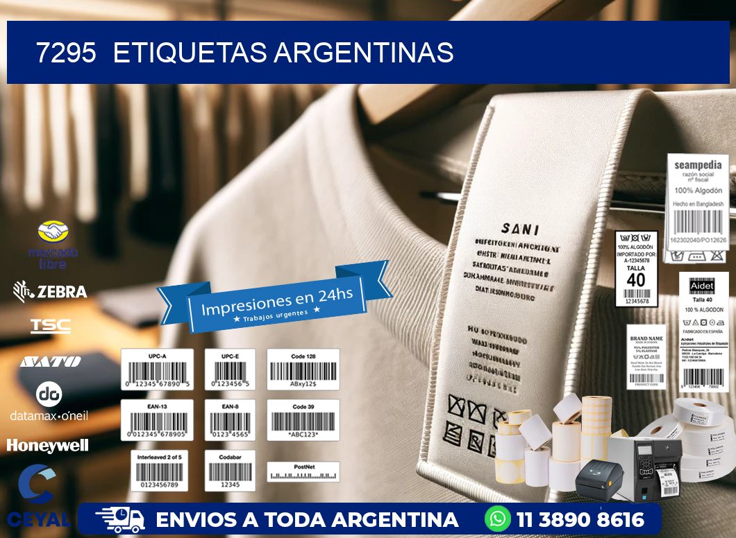 7295  ETIQUETAS ARGENTINAS