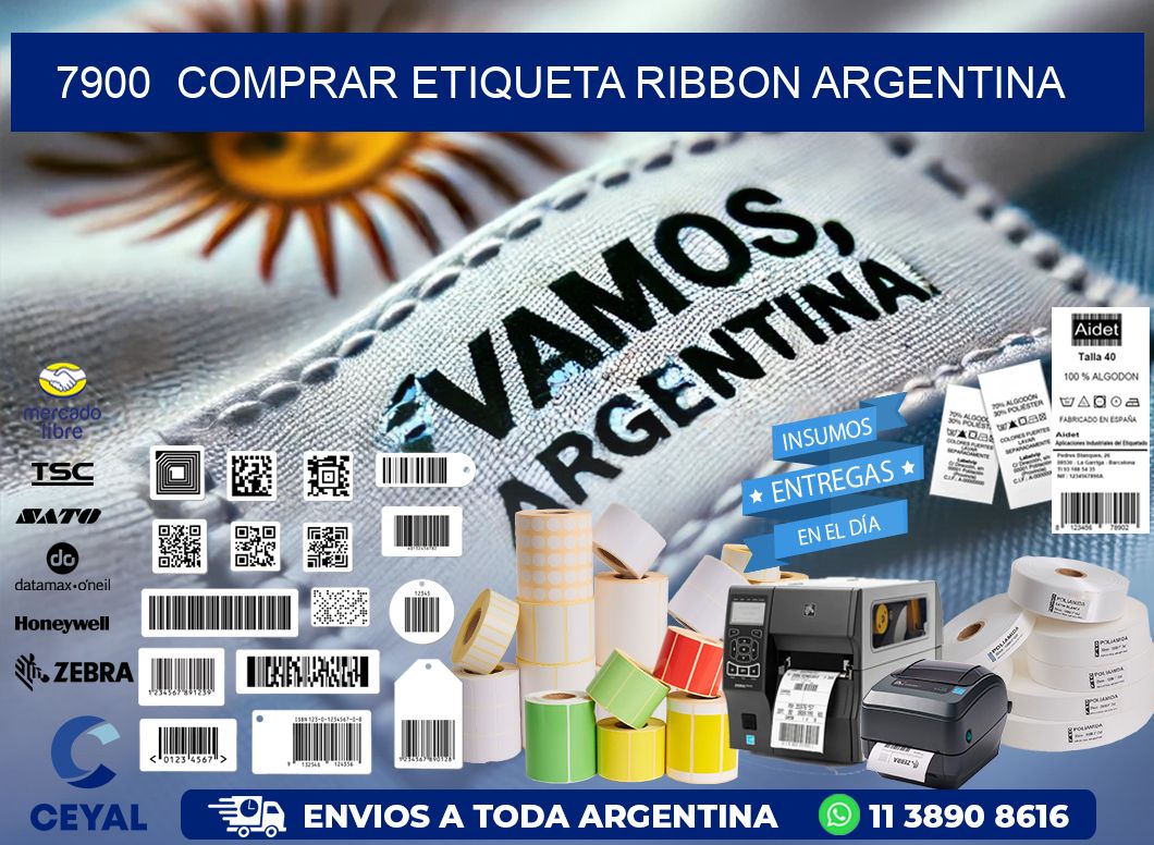 7900  COMPRAR ETIQUETA RIBBON ARGENTINA