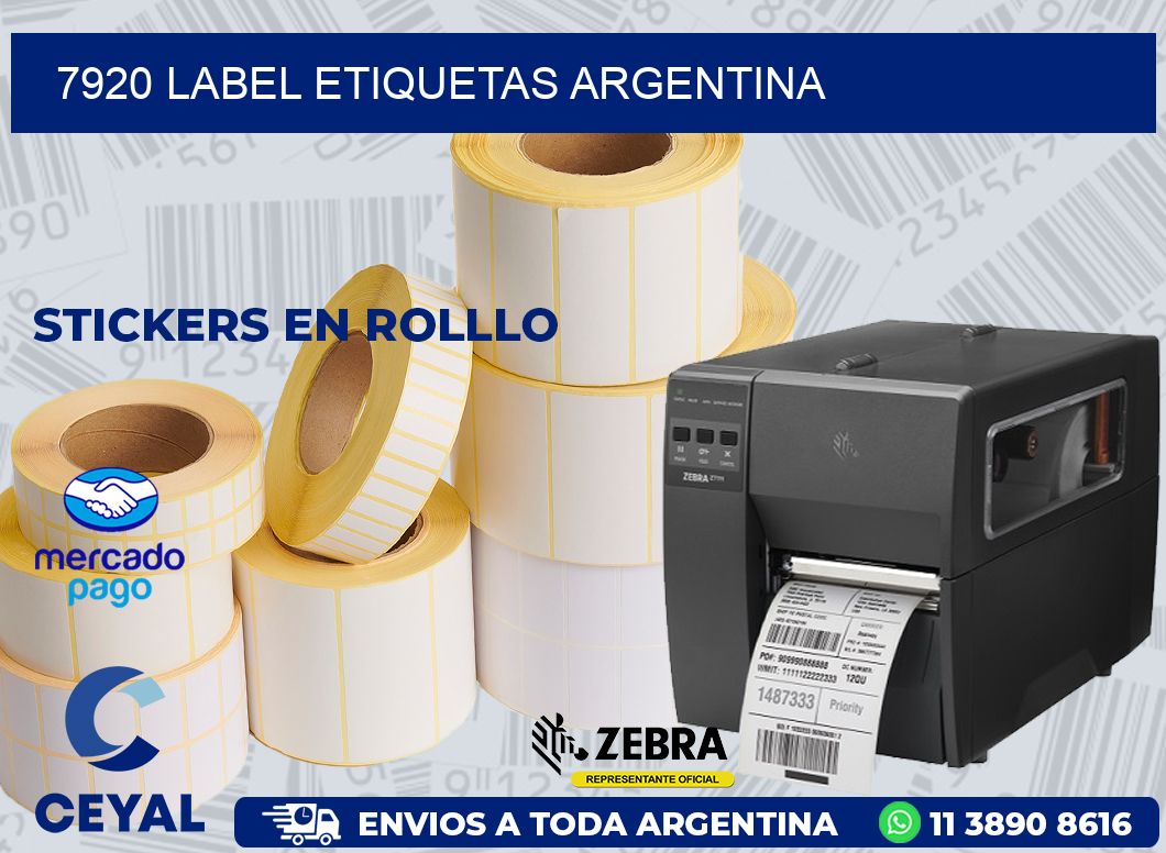 7920 LABEL ETIQUETAS ARGENTINA