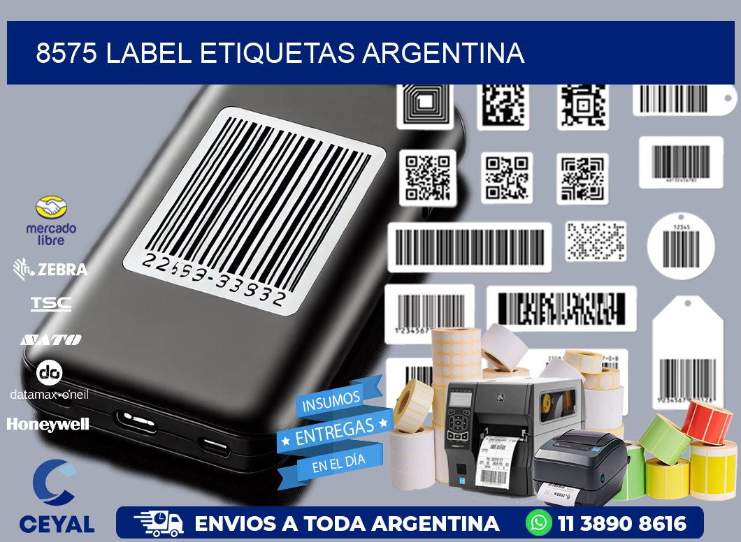 8575 LABEL ETIQUETAS ARGENTINA