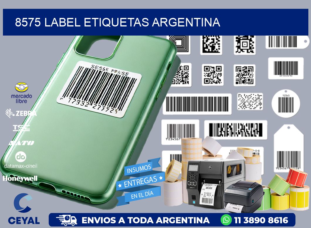 8575 LABEL ETIQUETAS ARGENTINA