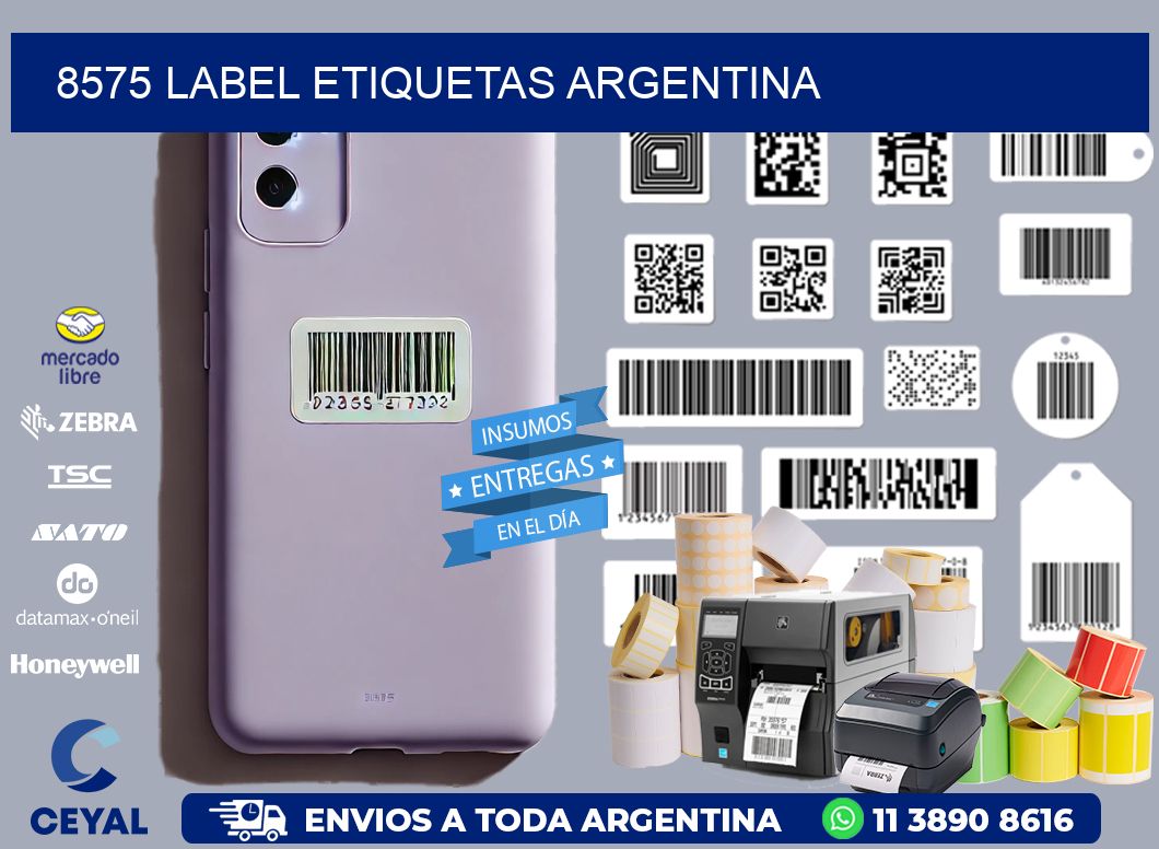 8575 LABEL ETIQUETAS ARGENTINA