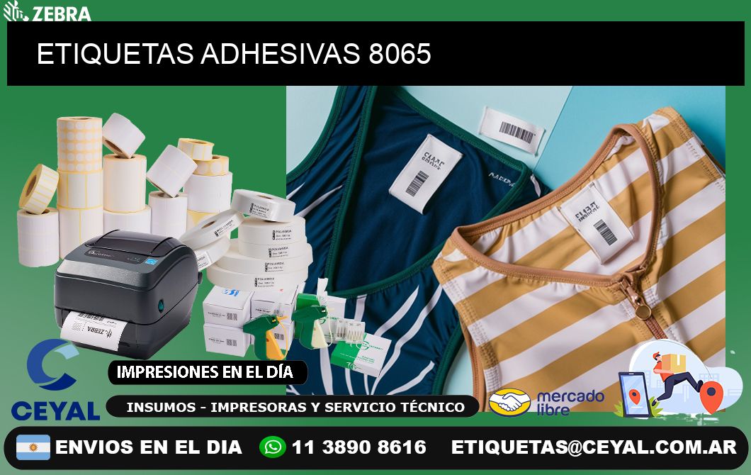 ETIQUETAS ADHESIVAS 8065