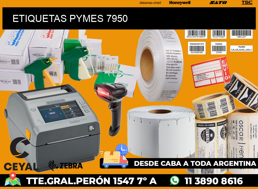 ETIQUETAS PYMES 7950