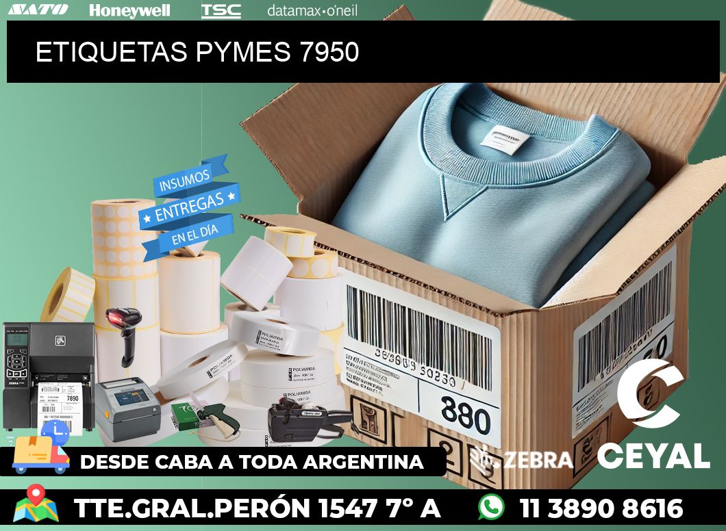 ETIQUETAS PYMES 7950