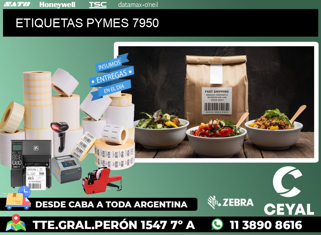 ETIQUETAS PYMES 7950