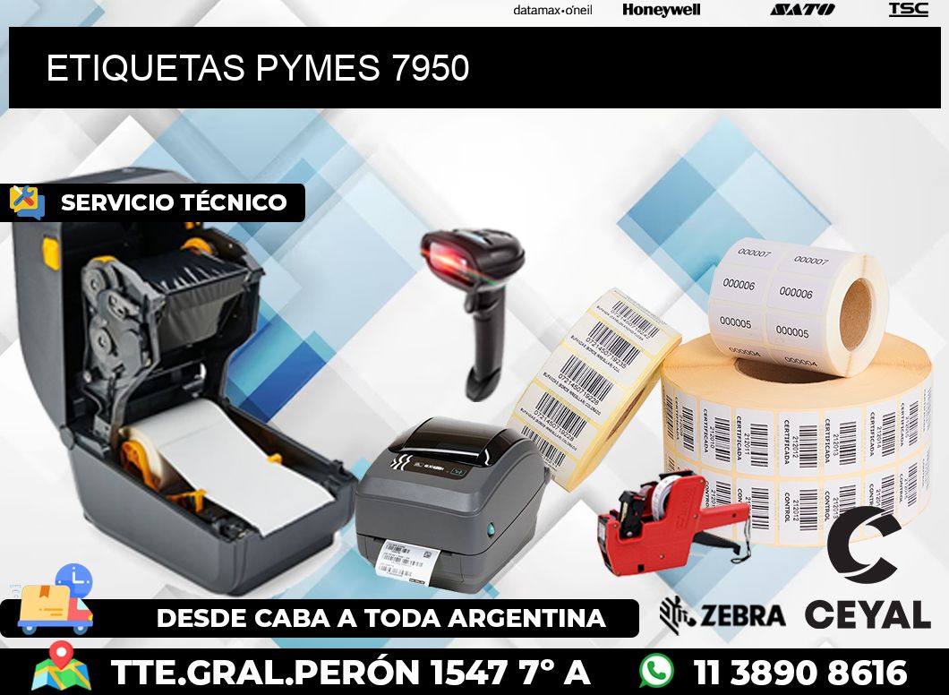 ETIQUETAS PYMES 7950