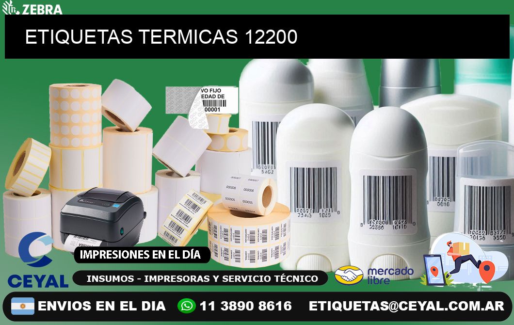 ETIQUETAS TERMICAS 12200