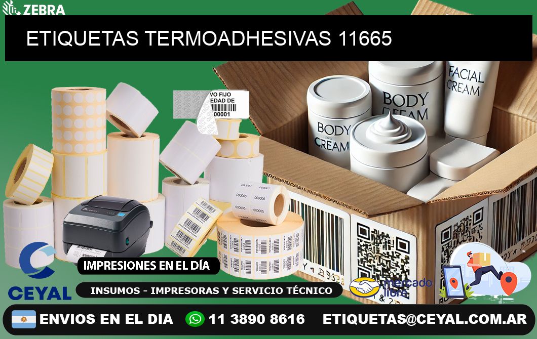 ETIQUETAS TERMOADHESIVAS 11665