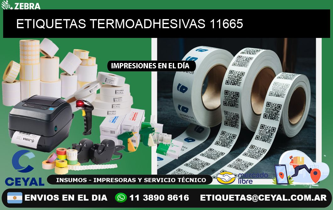 ETIQUETAS TERMOADHESIVAS 11665