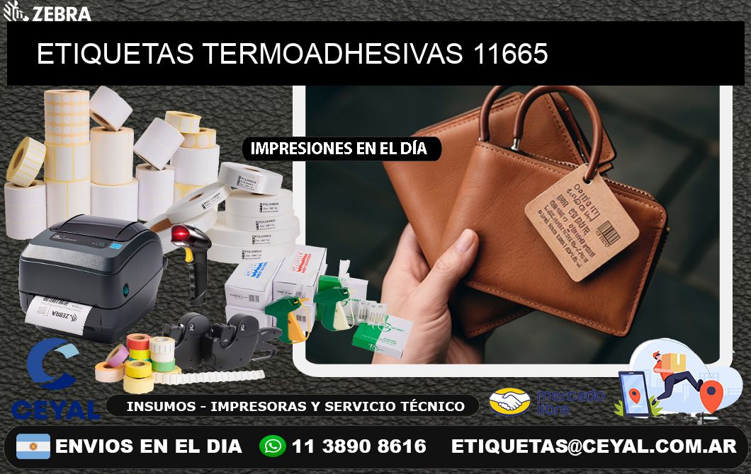 ETIQUETAS TERMOADHESIVAS 11665