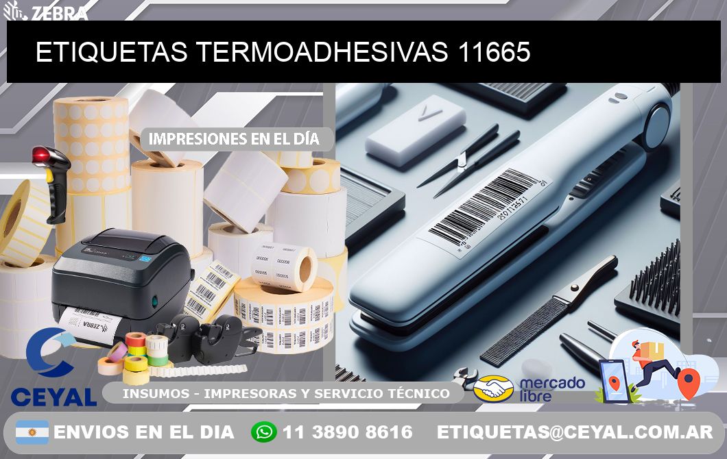 ETIQUETAS TERMOADHESIVAS 11665