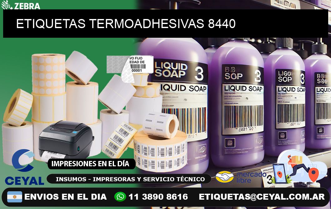 ETIQUETAS TERMOADHESIVAS 8440