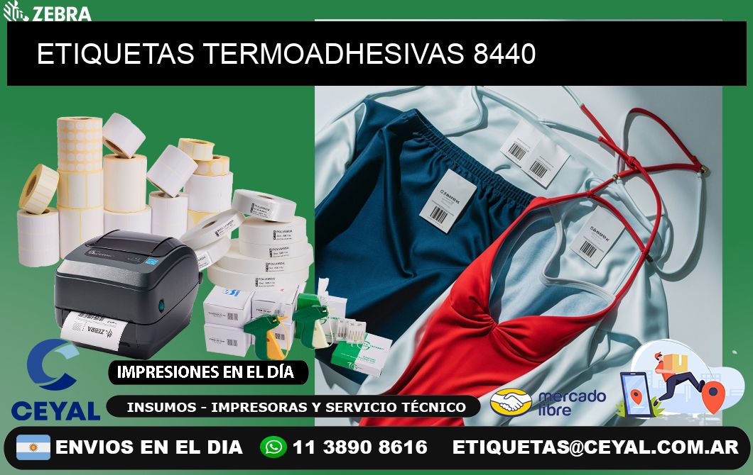 ETIQUETAS TERMOADHESIVAS 8440