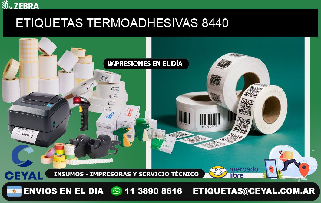 ETIQUETAS TERMOADHESIVAS 8440