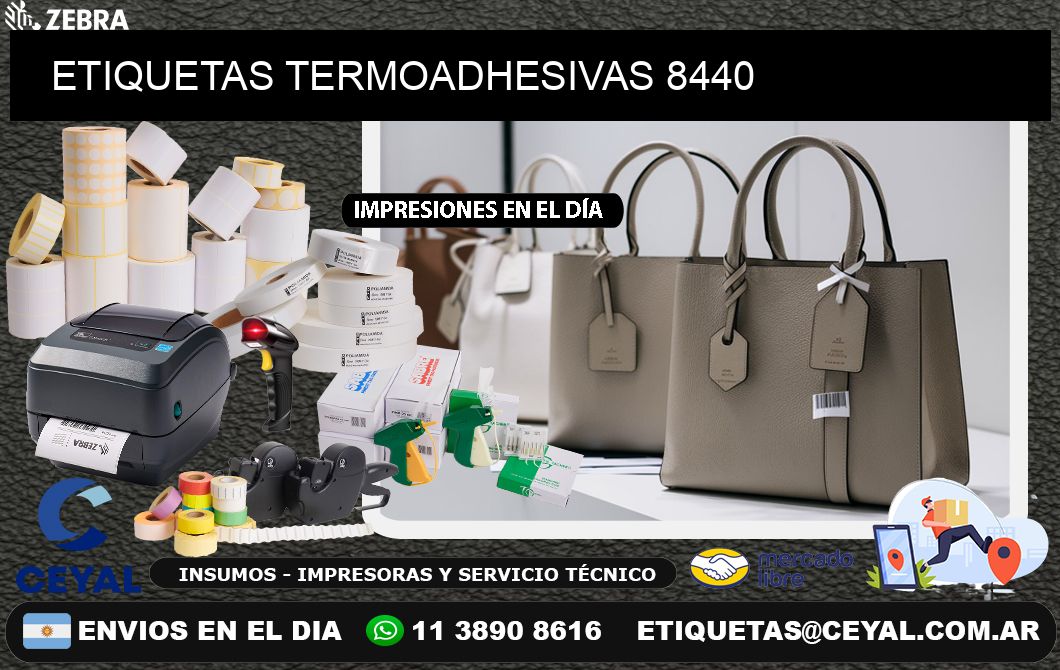 ETIQUETAS TERMOADHESIVAS 8440