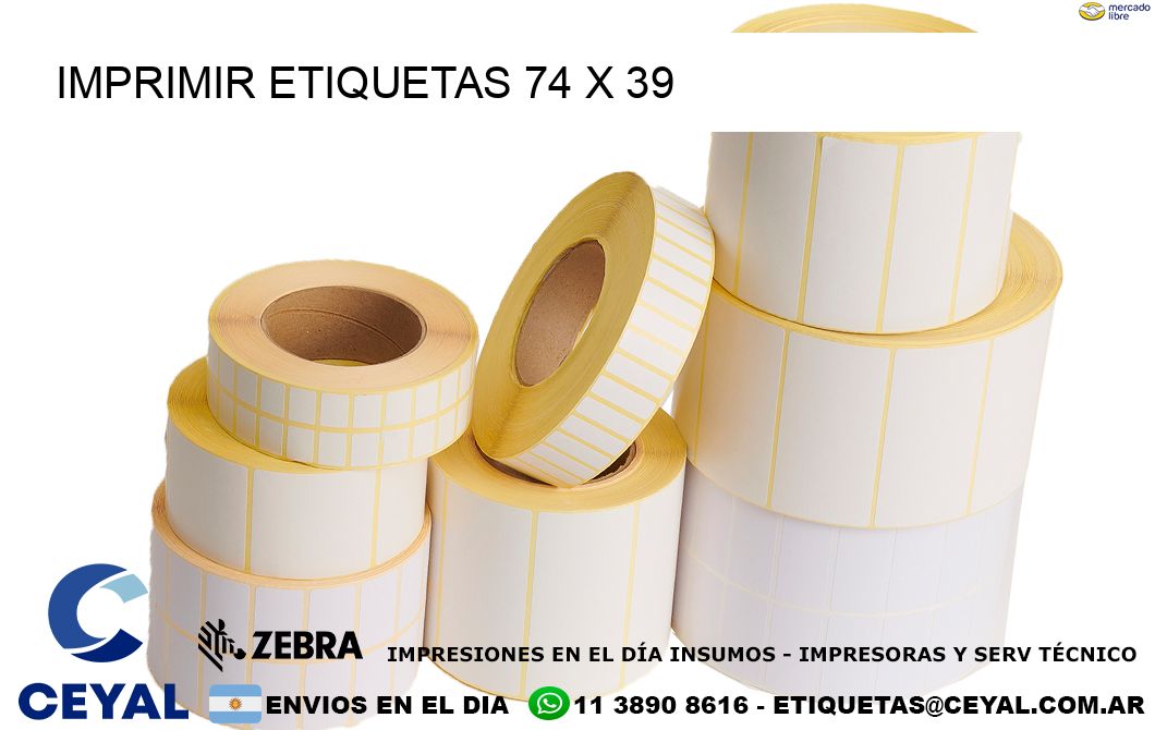 IMPRIMIR ETIQUETAS 74 x 39