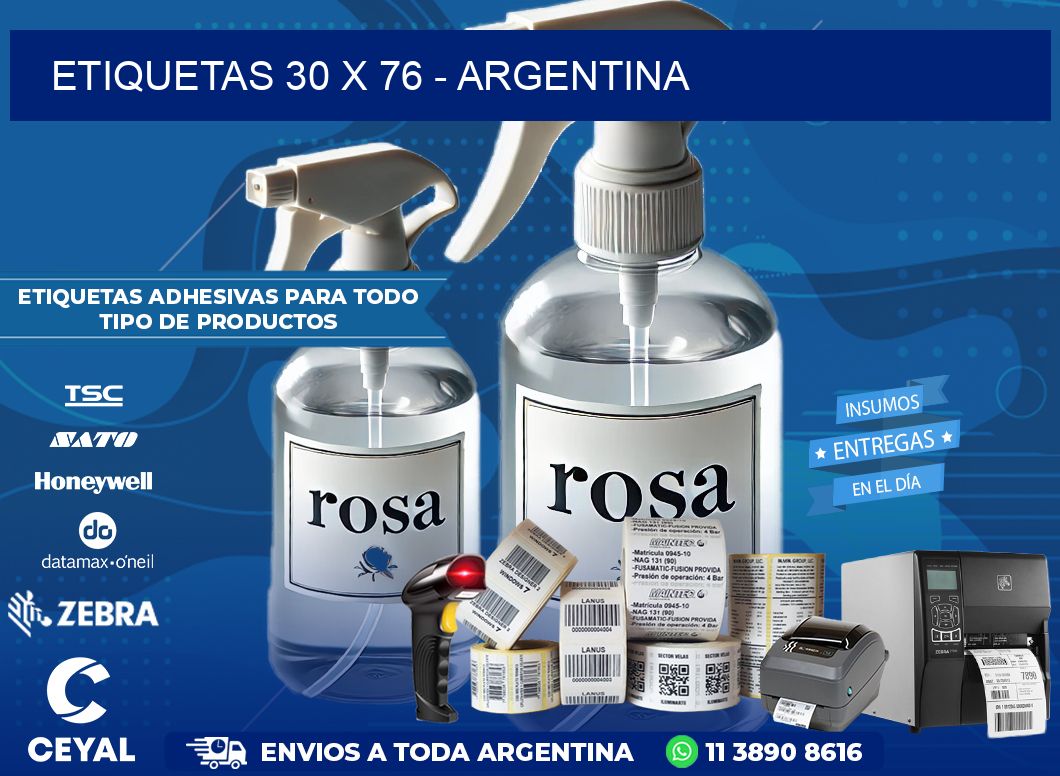 ETIQUETAS 30 x 76 – ARGENTINA