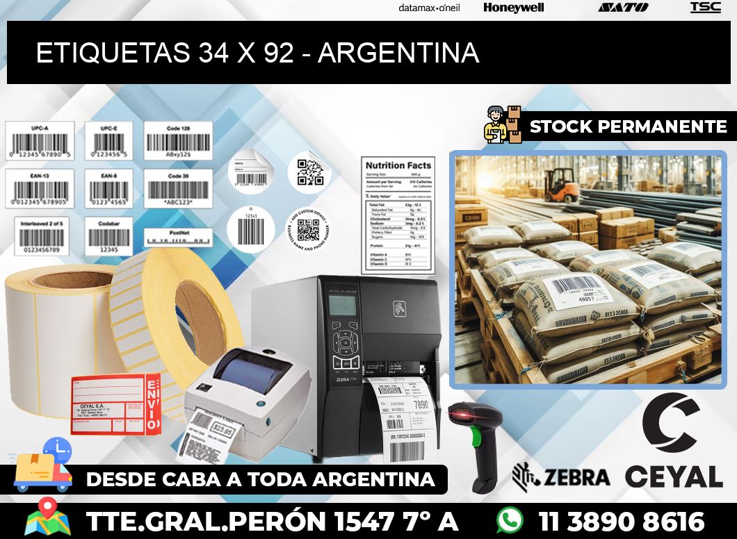 ETIQUETAS 34 x 92 – ARGENTINA