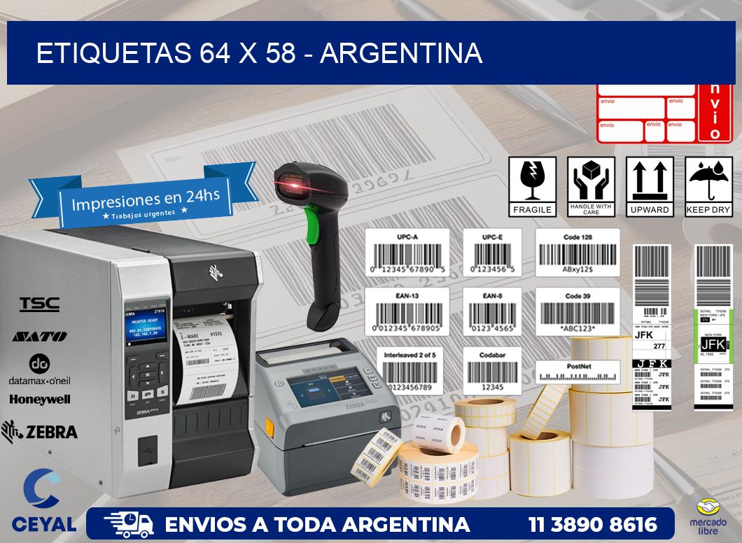 ETIQUETAS 64 x 58 – ARGENTINA