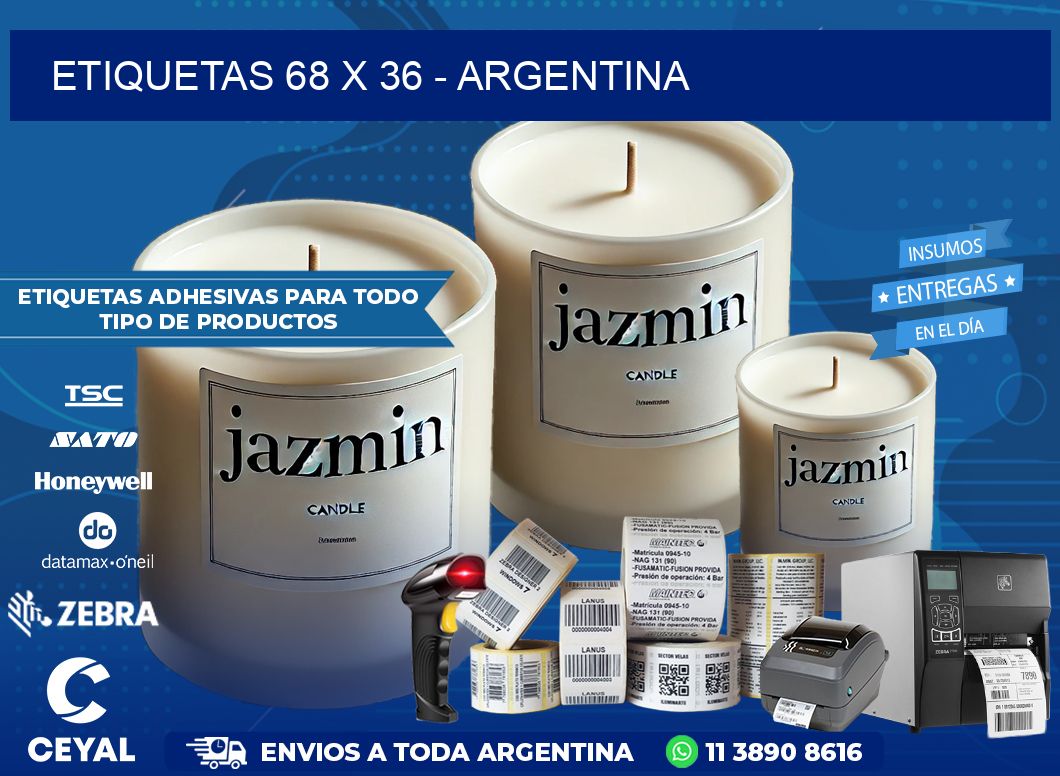 ETIQUETAS 68 x 36 – ARGENTINA