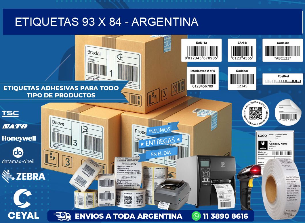 ETIQUETAS 93 x 84 – ARGENTINA