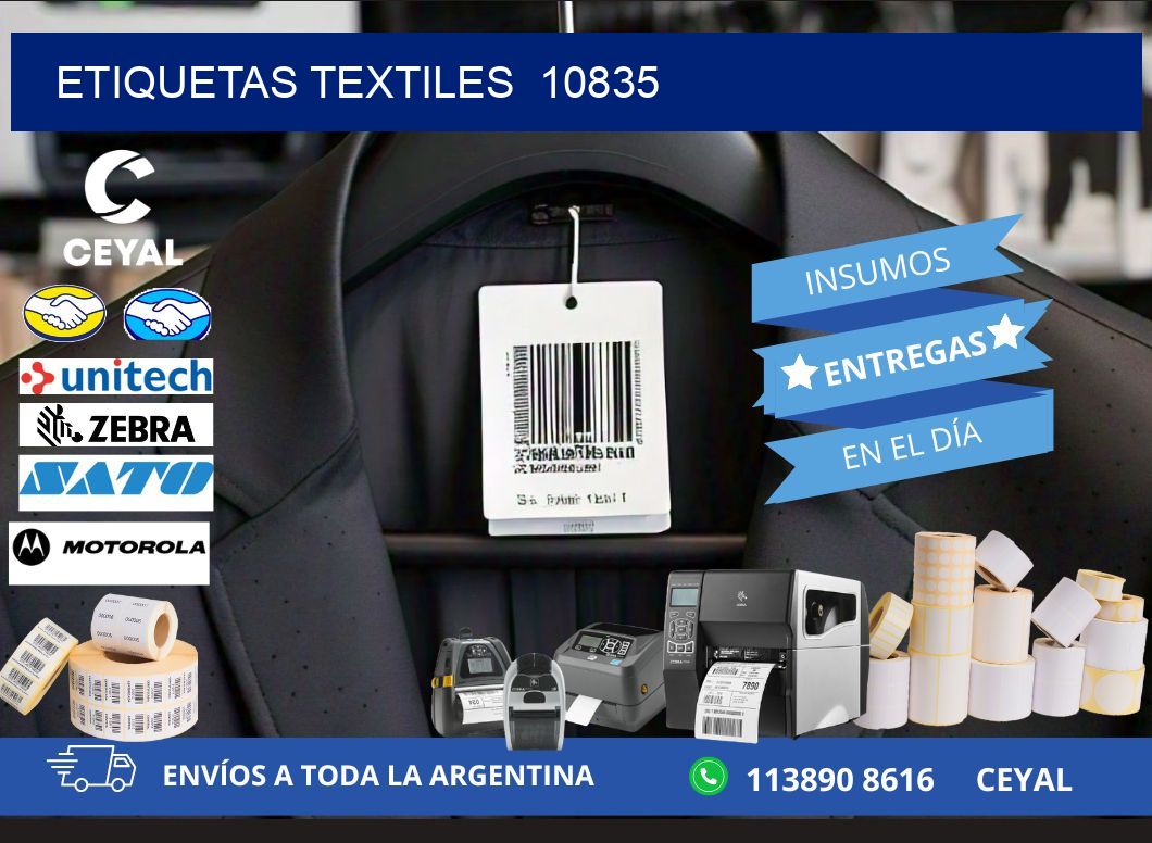 ETIQUETAS TEXTILES  10835