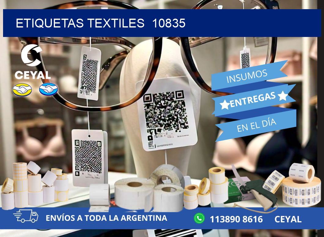 ETIQUETAS TEXTILES  10835