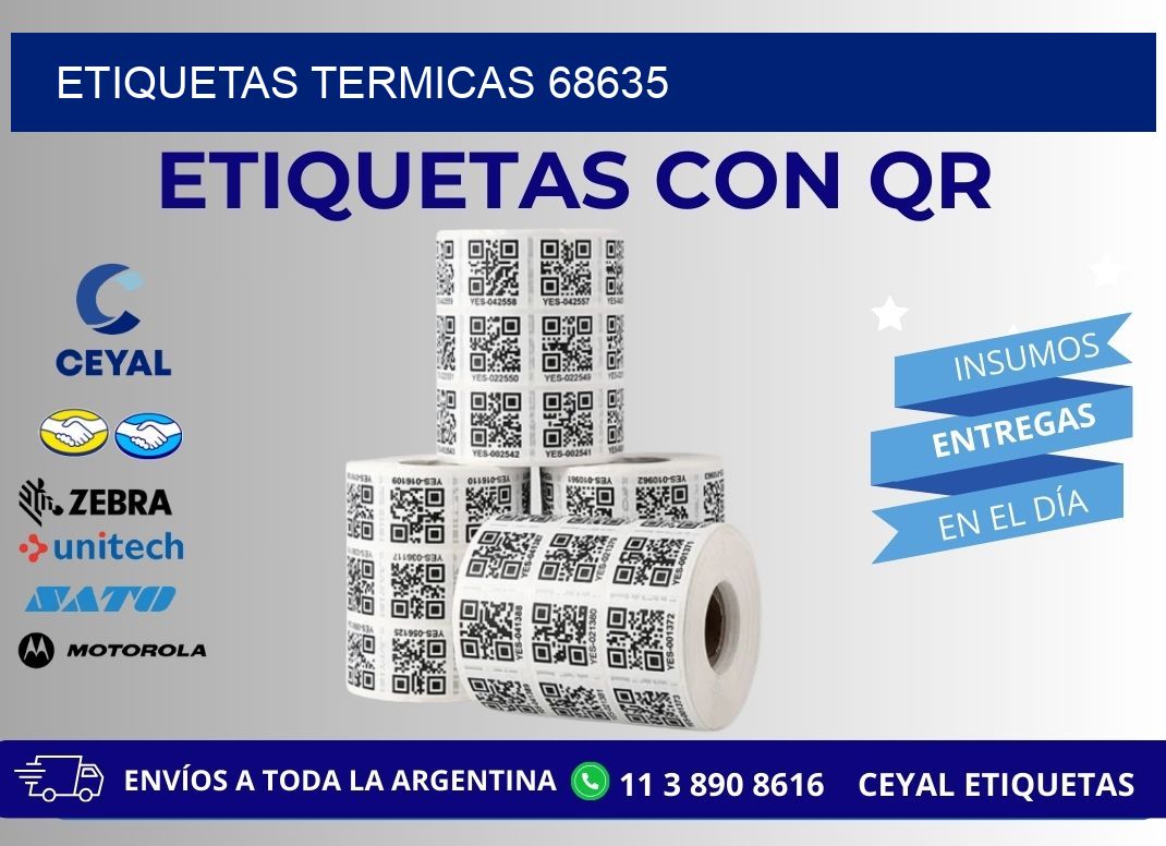 ETIQUETAS TERMICAS 68635