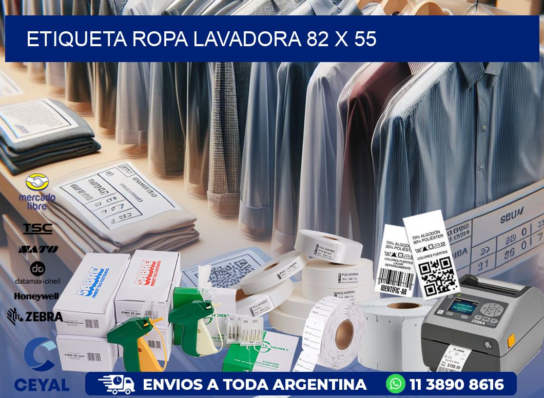 ETIQUETA ROPA LAVADORA 82 x 55